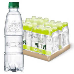 씨그램 라임 무라벨, 350ml, 24개