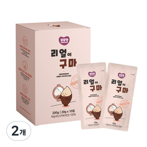 또또맘 리얼이구마, 200g, 2개