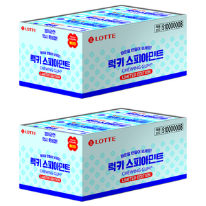 롯데웰푸드 스피아민트 껌, 26g, 30개
