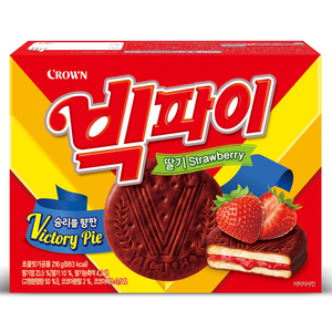 크라운 빅파이 딸기, 216g, 1개