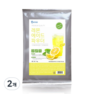 위드고 레몬에이드 파우더, 1kg, 1개입, 2개