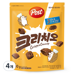 포스트 크리치오 시리얼, 500g, 4개