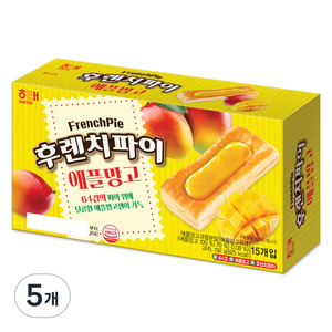 해태제과 후렌치파이 애플망고, 192g, 5개