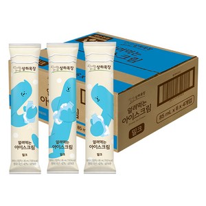 상하목장 얼려먹는 아이스크림 밀크, 85ml, 24개