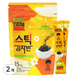 김대감 스틱 김자반 오리지널 15p, 150g, 2개