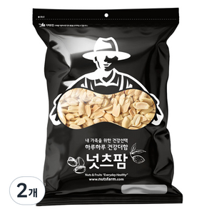 넛츠팜 볶음반태땅콩, 1kg, 2개