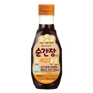 아이배냇베베 순간장 소스 190ml, 비빔용 x 1개1180994 21, 1개