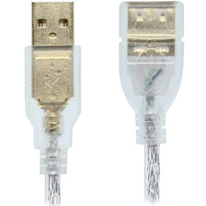 넥시 USB 2.0 연장 케이블 고급형 AM AF, 1개, 1m