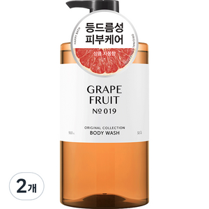 해피바스 오리지널 컬렉션 자몽 바디워시, 910g, 2개