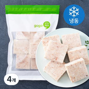 고고새우 부드럽고 고소한 명태곤이 (냉동), 700g, 4개