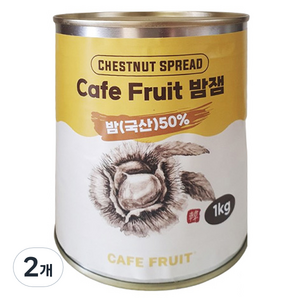 카페프룻 밤잼, 1kg, 2개