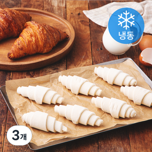 맨치트 크로와상골드 생지 20개입 (냉동), 1.1kg, 3개