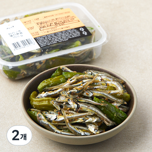 남도애꽃 꽈리고추 멸치볶음, 150g, 2개