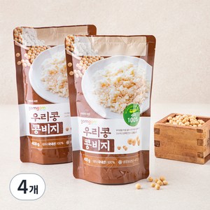 곰곰 우리콩 콩비지, 400g, 4개