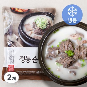 곰곰 순대국 (냉동), 600g, 2개