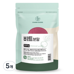 참굿즈 비트 분말, 500g, 5개