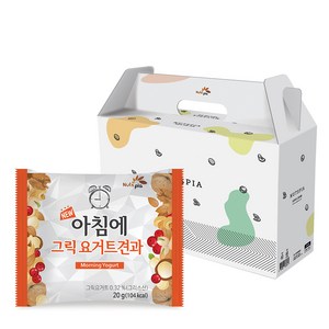 넛츠피아 뉴 아침에 그릭요거트 하루견과, 20g, 50개