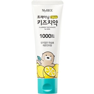 마이비 트레이닝 충치케어 키즈치약 레몬민트향, 100g, 1개