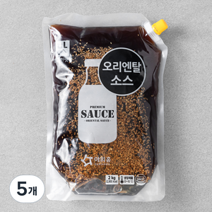 아워홈 행복한맛남 오리엔탈소스, 2kg, 5개