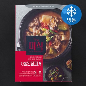 더미식 차돌된장찌개 2인분 (냉동), 700g, 1개