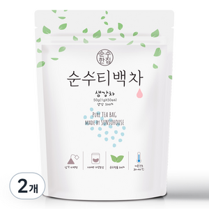 순수한집 생강차 삼각티백, 1g, 50개입, 2개