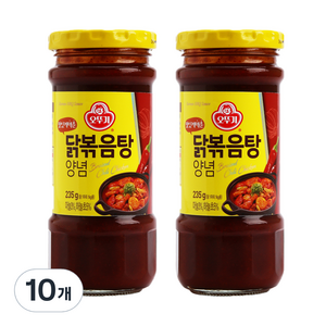 오뚜기 닭볶음탕 양념, 235g, 10개