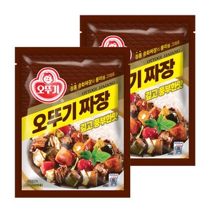 오뚜기 짜장 깊고 풍부한맛, 1kg, 2개