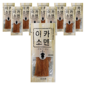 삼호식품 이카소멘 조미오징어, 25g, 10개