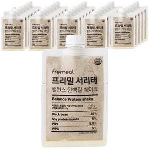 프리밀 서리태 밸런스 단백질 쉐이크, 40g, 30개