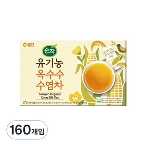 순작 휴 유기농 옥수수수염차, 1.5g, 80개입, 2개