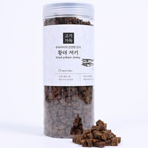 제로랩스 고기가득 져키 강아지 간식, 황태, 1kg, 1개