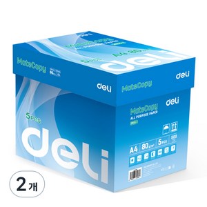 델리 Mate 복사용지 80g, A4, 5000매입