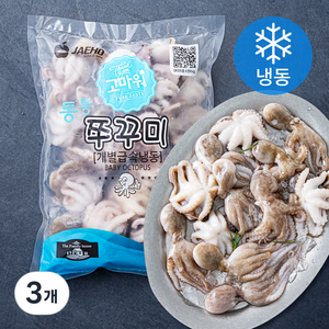 고마워 통통 쭈꾸미 (냉동), 800g(38~42미), 3개