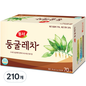 동서 둥굴레차, 1.2g, 70개입, 3개