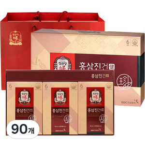 정관장 홍삼진건 + 쇼핑백, 40ml, 90개