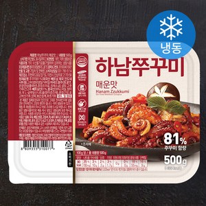 하남쭈꾸미 매운맛 (냉동), 500g, 1개