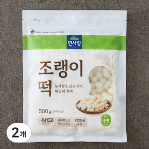 면사랑 조랭이떡, 500g, 2개, 1개입