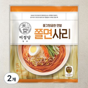 즐거운동행 미정당 쫄면사리 5인분, 800g, 2개