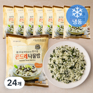 한우물 곤드레 나물밥 (냉동), 210g, 24개