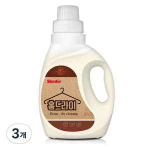 쉬슬러 홈드라이세제 본품, 650ml, 3개