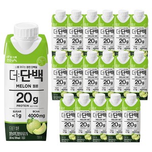 더단백 멜론, 250ml, 18개