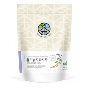 평창다원 유기농 도라지차 생분해 티백, 1.5g, 20개입, 1개, 1.5g