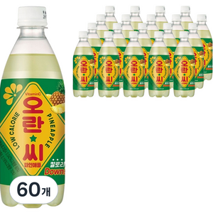 오란씨 파인애플, 500ml, 60개