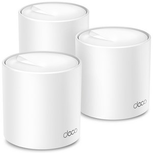 티피링크 AX3000 통합 홈 메시 WiFi 6 시스템 3p, Deco X50, 3개