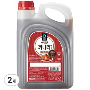 청정원 까나리 액젓, 3kg, 2개