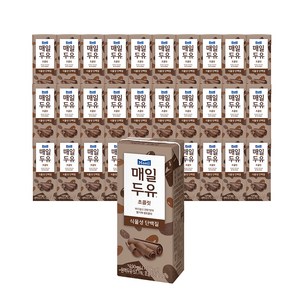 매일두유 매일유업 초콜릿, 190ml, 48개