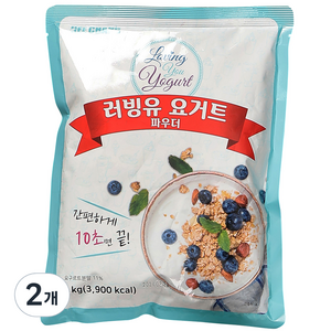 희창 러빙유 요거트 파우더, 1kg, 1개입, 2개