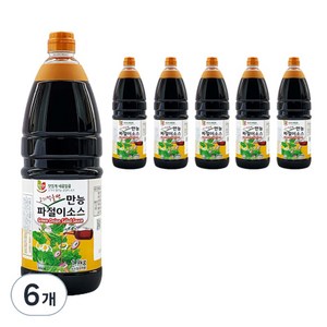 첫맛 만능 파절이 소스, 1.9kg, 6개