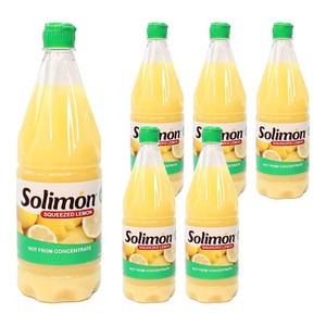 솔리몬 스퀴즈드 레몬즙, 990ml, 6개