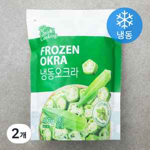 퀵쿠킹 오크라 (냉동), 400g, 2개